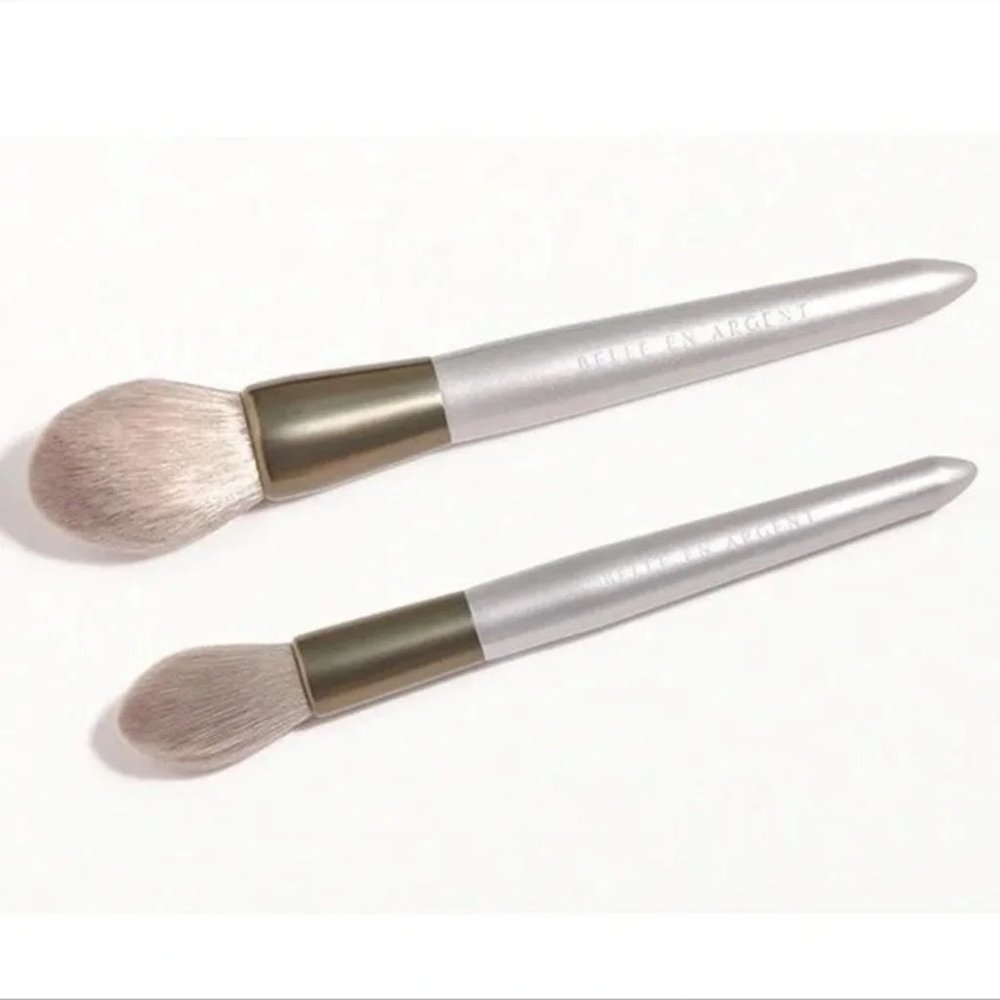 Belle En Argent Bronze & Buff Brush Duo Brand New MSRP $62